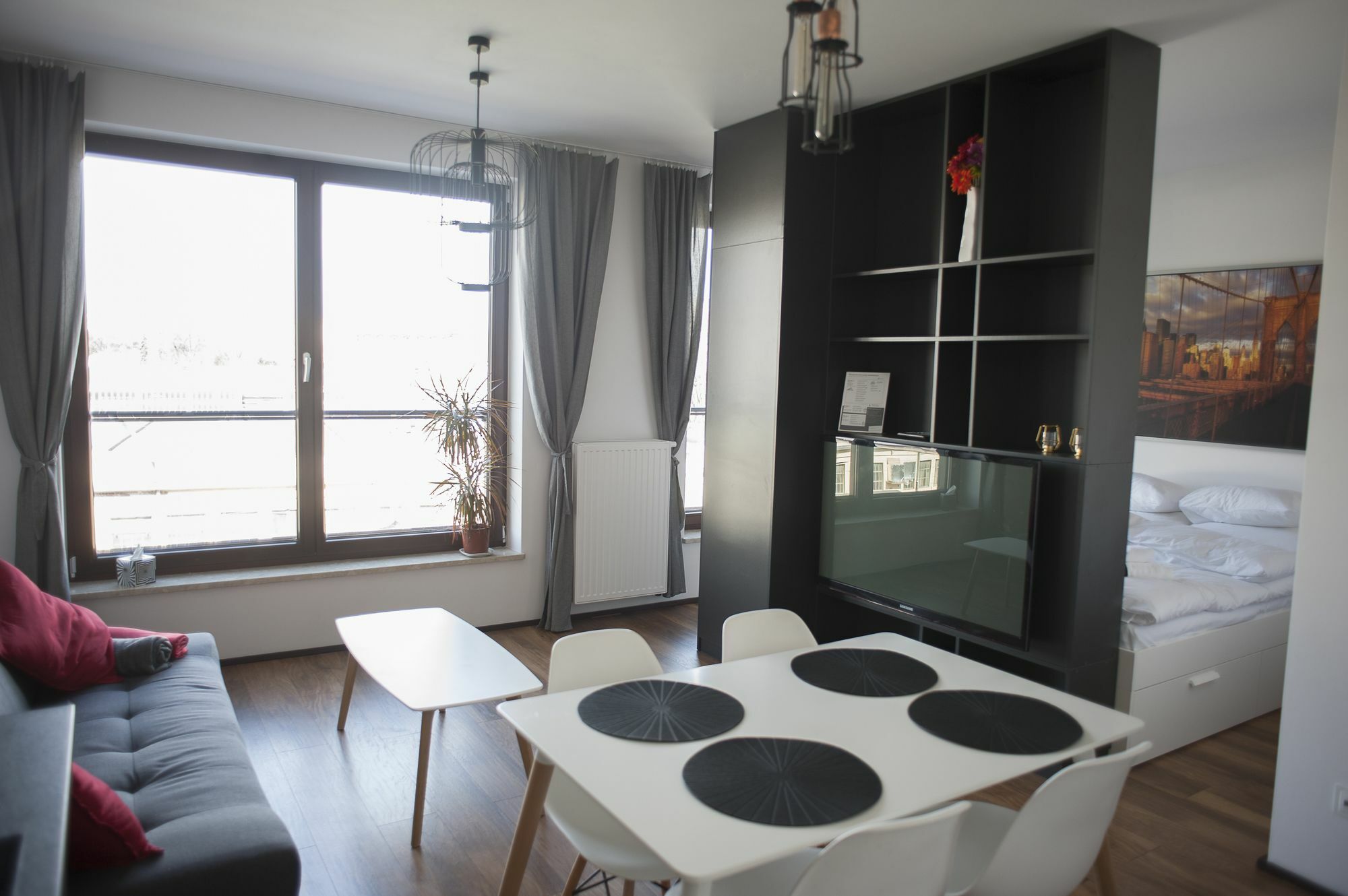 Warsaw Night Apartments Siedmiogrodzka المظهر الخارجي الصورة